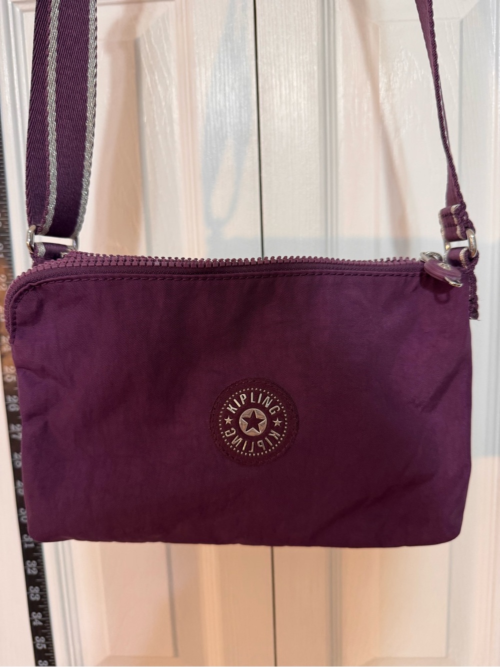 Kipling Deep Plum Crossbody Bag